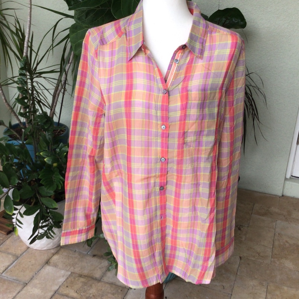 Sundance newcastle plaid shirt - NWT